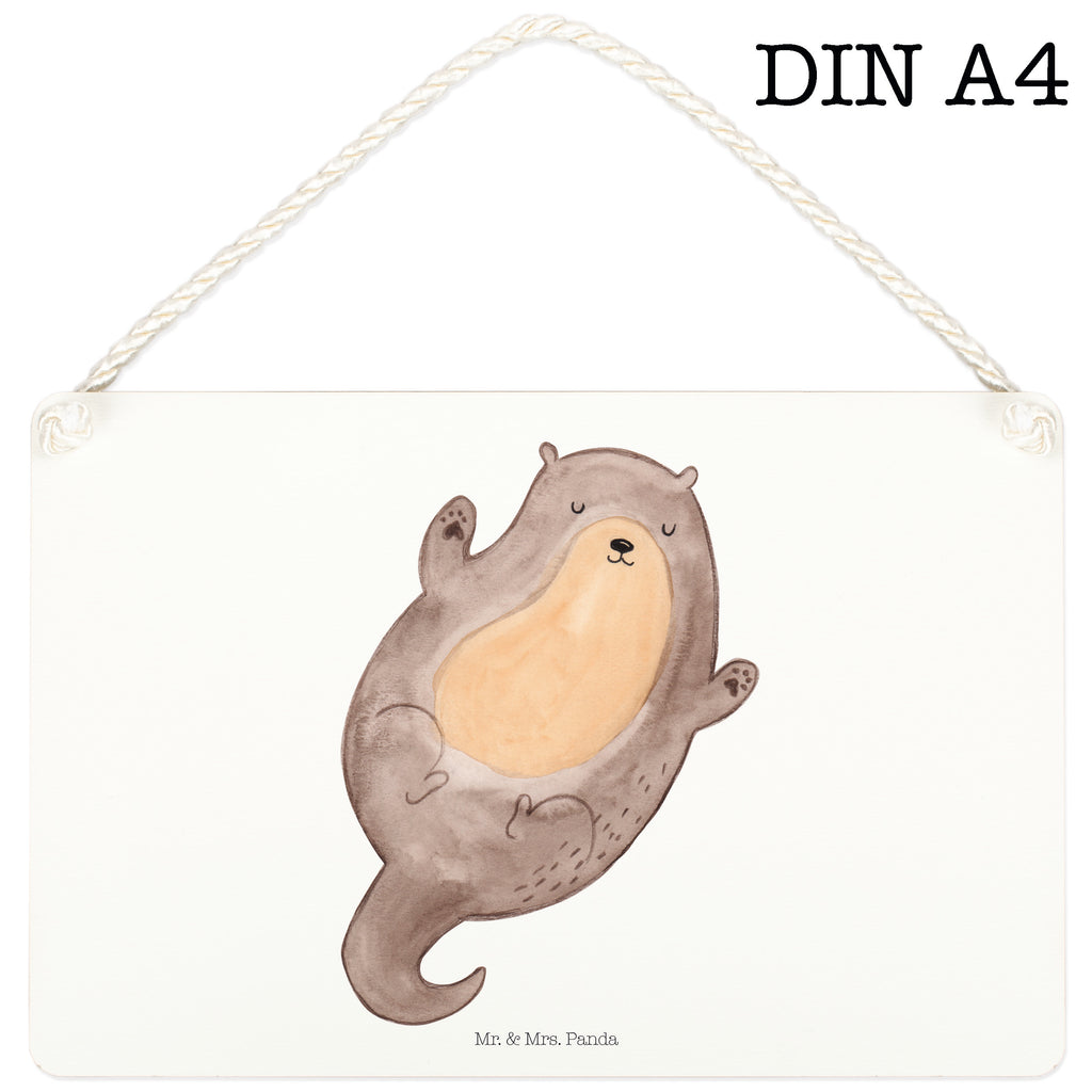 Deko Schild Otter Umarmen Otter Seeotter See Otter Schild, Türschild, Holzschild, Wandschild, Wanddeko  Otter,  Fischotter,  Seeotter
