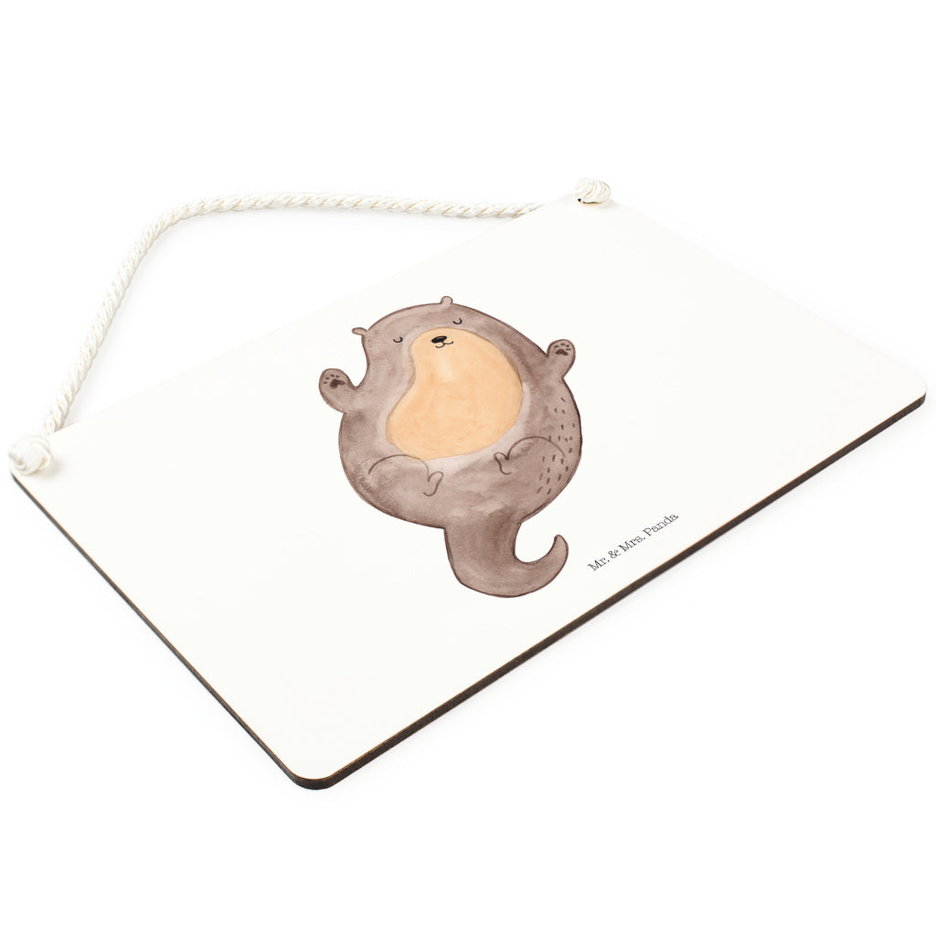 Deko Schild Otter Umarmen Otter Seeotter See Otter Schild, Türschild, Holzschild, Wandschild, Wanddeko  Otter,  Fischotter,  Seeotter
