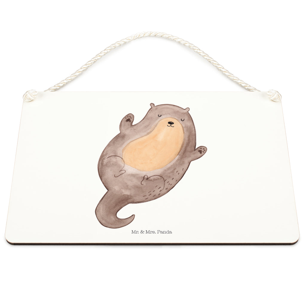 Deko Schild Otter Umarmen Otter Seeotter See Otter Schild, Türschild, Holzschild, Wandschild, Wanddeko  Otter,  Fischotter,  Seeotter