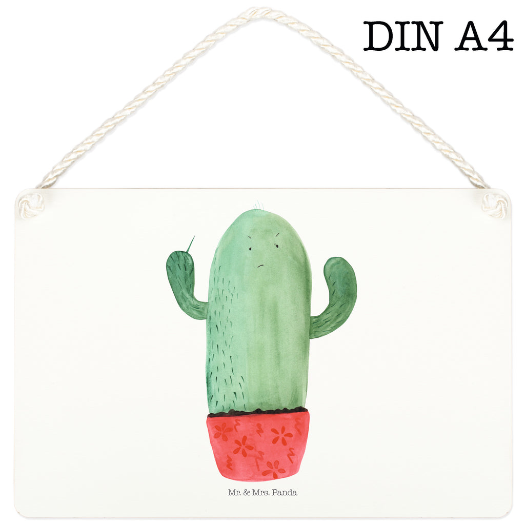 Deko Schild Kaktus wütend Kaktus, Kakteen, ärgern, Büro, Schule, Büroalltag, Chefin, Kollege, Kollegin, wütend, Schild, Türschild, Holzschild, Wandschild, Wanddeko  Kaktus, Kakteen