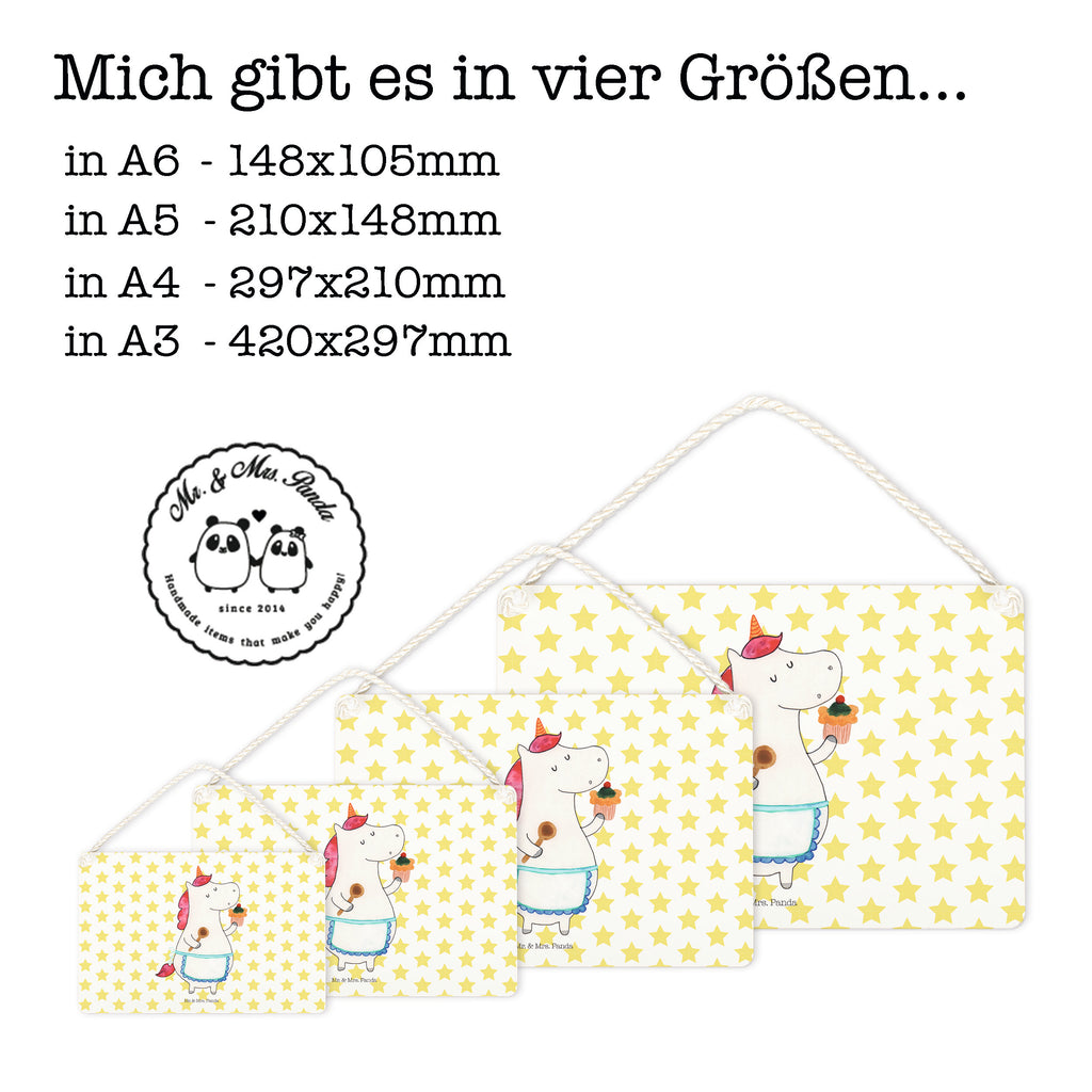 Deko Schild Einhorn Küchenfee Einhorn, Einhörner, Unicorn, backen, Muffin, Motivation, Träumer, träumen, Bäckerin, Hobbykoch, Koch, Torte, Kuchen Schild, Türschild, Holzschild, Wandschild, Wanddeko  Einhorn, Einhörner, Einhorn Deko, Pegasus, Unicorn
