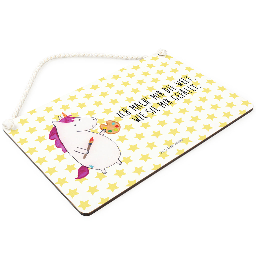 Deko Schild Einhorn Künstler Einhorn, Einhörner, Englisch, Künstler, Unicorn, Artist, Malen, Zeichnen, Welt, Farbe, Stift, Pinsel, Geschenk, Maler Schild, Türschild, Holzschild, Wandschild, Wanddeko  Einhorn, Einhörner, Einhorn Deko, Pegasus, Unicorn