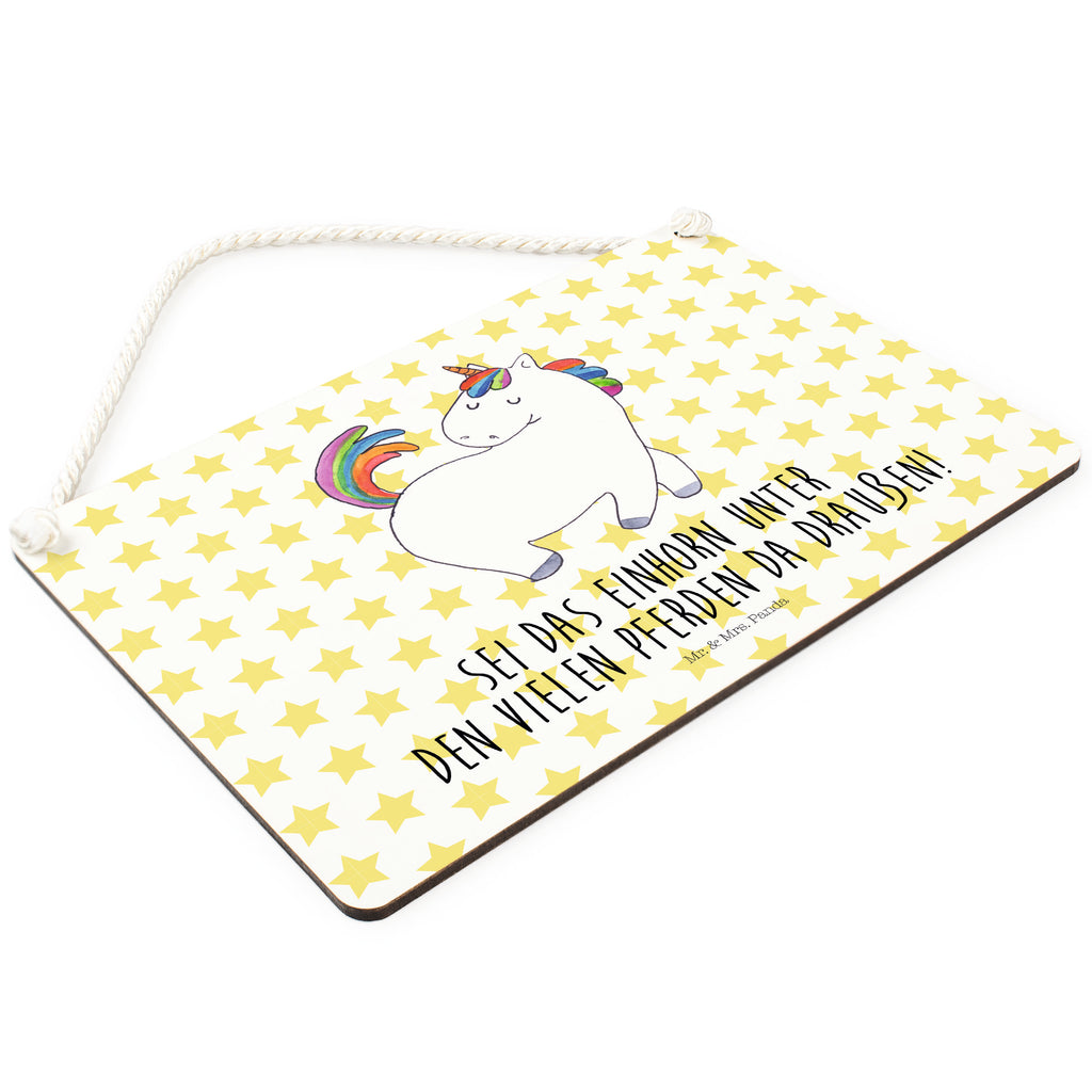 Deko Schild Einhorn stolzierend Einhorn, Einhörner, Unicorn, stolz, anders, bunt, Pferd, Reiter, Reiten, Freundin, Geschenk Schild, Türschild, Holzschild, Wandschild, Wanddeko  Einhorn, Einhörner, Einhorn Deko, Pegasus, Unicorn