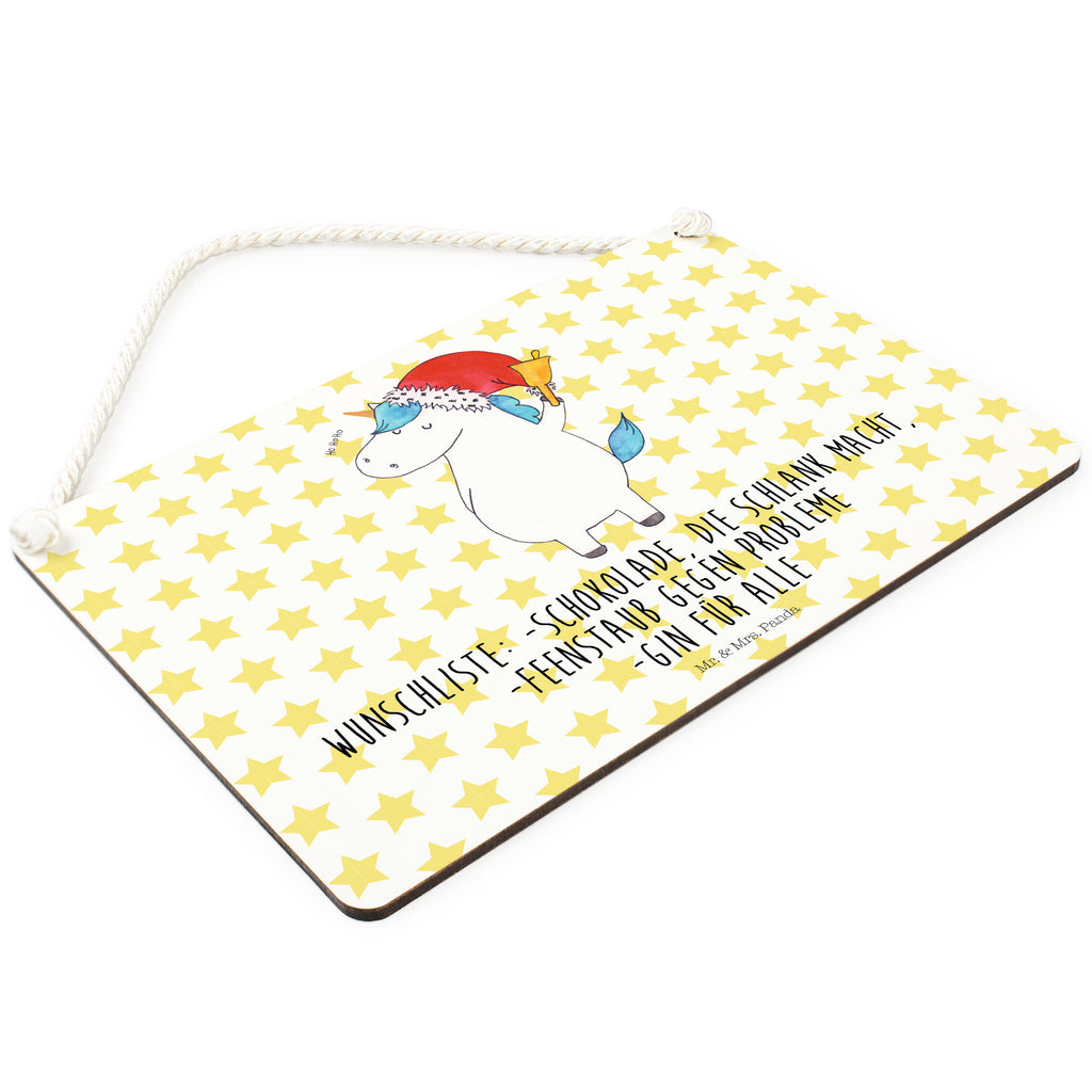 Deko Schild Einhorn Weihnachtsmann Gin, Schokolade, Schoki, Einhorn, Einhörner, Unicorn, Weihnachten, Weihnachtsmann, Nikolaus, Wunschzettel, Wunschliste, Feenstaub Schild, Türschild, Holzschild, Wandschild, Wanddeko  Einhorn, Einhörner, Einhorn Deko, Pegasus, Unicorn