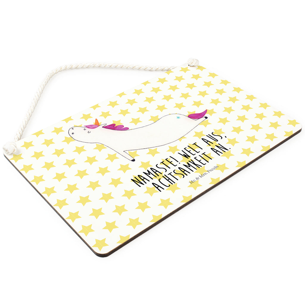 Deko Schild Einhorn Yoga Einhorn, Einhörner, Unicorn, Yoga, Namaste, Achtsamkeit, Entspannung, Joga, Yogamatte, Sport, lustig, witzig, süß Schild, Türschild, Holzschild, Wandschild, Wanddeko  Einhorn, Einhörner, Einhorn Deko, Pegasus, Unicorn