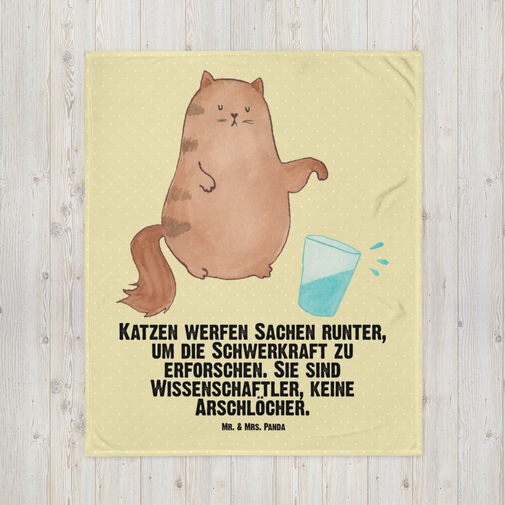 Babydecke Katze Wasserglas Katzen, Katze, Kater, Mietze, Cat, Cats, Katzenhalter, Katzenbesitzerin, Haustier, Katzenliebhaber, Wasser, Glas,	 Babydecke, Babygeschenk, Geschenk Geburt, Babyecke Kuscheldecke, Krabbeldecke  Katze, Katzenmotiv, Katzenfan, Katzendeko, Katzenfreund, Katzenliebhaber