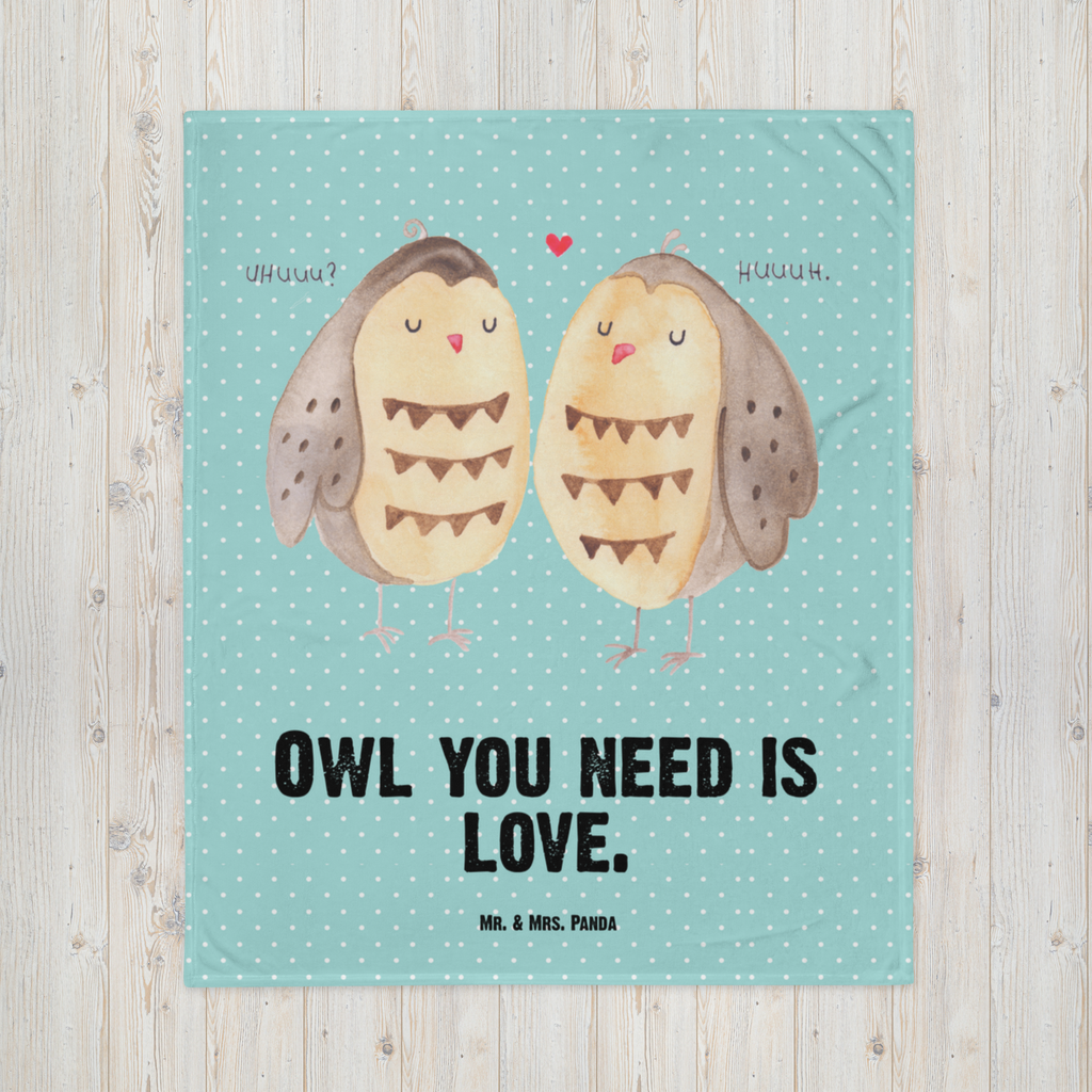 Babydecke Eule Liebe Eule, Eule Deko, Liebe, Hochzeit Spruch, Owl, All you need is love, Liebe Spruch, Freundin Geschenk, Freund, Wortspiel lustig Babydecke, Babygeschenk, Geschenk Geburt, Babyecke Kuscheldecke, Krabbeldecke  Eule