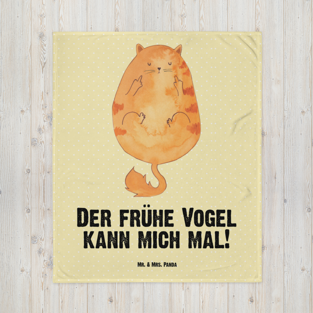 Babydecke Katze Frühaufsteher Babydecke, Babygeschenk, Geschenk Geburt, Babyecke Kuscheldecke, Krabbeldecke, Katze, Katzenmotiv, Katzenfan, Katzendeko, Katzenfreund, Katzenliebhaber, Katzenprodukte, Katzenartikel, Katzenaccessoires, Katzensouvenirs, Katzenliebhaberprodukte, Katzenmotive, Der frühe Vogel kann mich mal, Morgenmuffel, Frühaufsteher, Kaffee, Katzen, Kater, Mietze