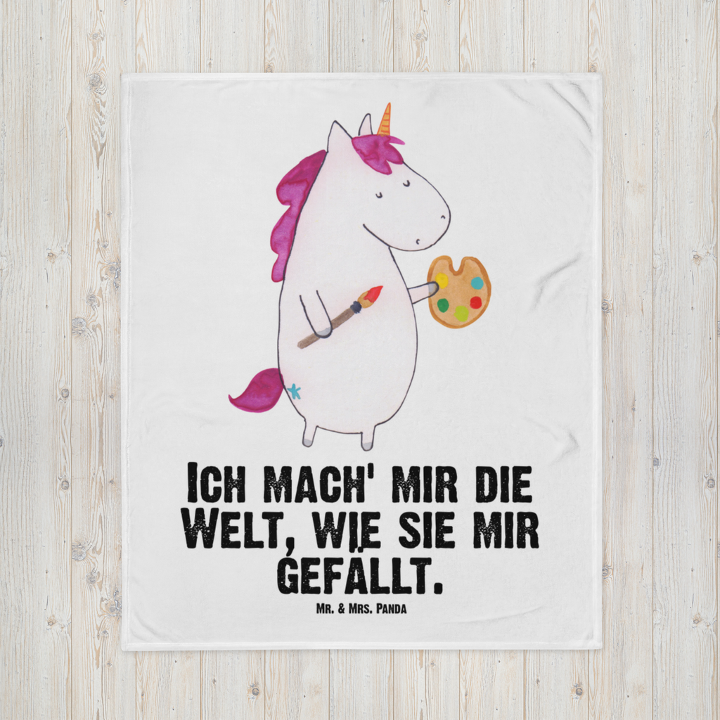 Babydecke Einhorn Künstler Einhorn, Einhörner, Englisch, Künstler, Unicorn, Artist, Malen, Zeichnen, Welt, Farbe, Stift, Pinsel, Geschenk, Maler Babydecke, Babygeschenk, Geschenk Geburt, Babyecke Kuscheldecke, Krabbeldecke  Einhorn, Einhörner, Einhorn Deko, Pegasus, Unicorn