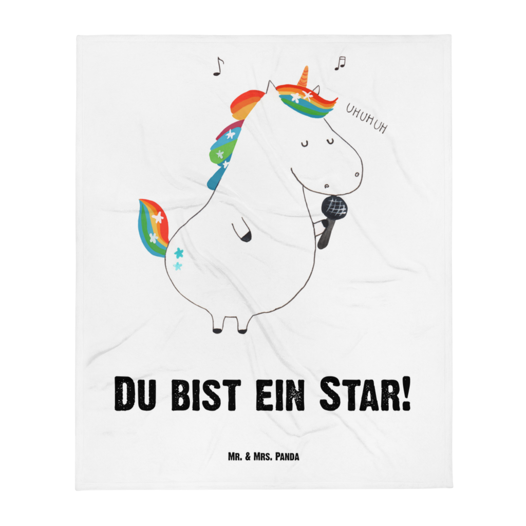 Babydecke Einhorn Sänger Einhörner, Unicorn, Einhorn, Glitzer, Konfetti, Party, Geburtstag, Feier, Fest, Disco, Sängerin, Sänger, Freundin,  Babydecke, Babygeschenk, Geschenk Geburt, Babyecke Kuscheldecke, Krabbeldecke  Einhorn, Einhörner, Einhorn Deko, Pegasus, Unicorn