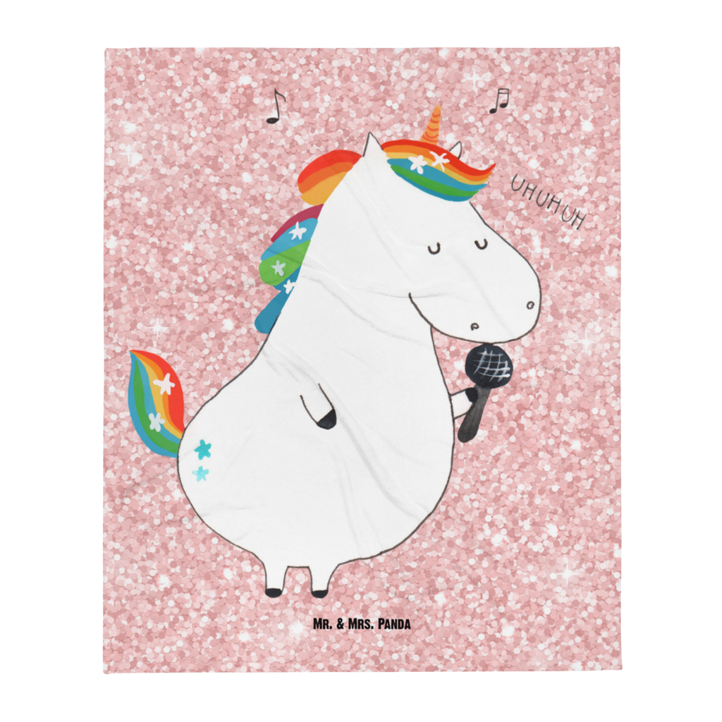 Babydecke Einhorn Sänger Einhörner, Unicorn, Einhorn, Glitzer, Konfetti, Party, Geburtstag, Feier, Fest, Disco, Sängerin, Sänger, Freundin,  Babydecke, Babygeschenk, Geschenk Geburt, Babyecke Kuscheldecke, Krabbeldecke  Einhorn, Einhörner, Einhorn Deko, Pegasus, Unicorn