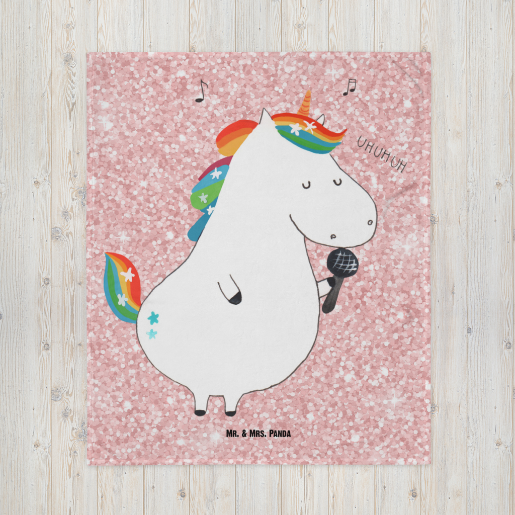 Babydecke Einhorn Sänger Einhörner, Unicorn, Einhorn, Glitzer, Konfetti, Party, Geburtstag, Feier, Fest, Disco, Sängerin, Sänger, Freundin,  Babydecke, Babygeschenk, Geschenk Geburt, Babyecke Kuscheldecke, Krabbeldecke  Einhorn, Einhörner, Einhorn Deko, Pegasus, Unicorn