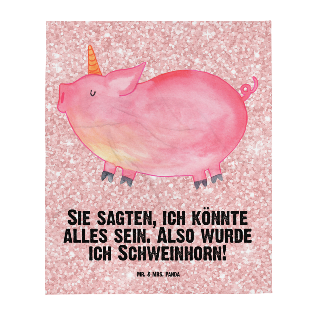 Babydecke Einhorn Schweinhorn Einhorn, Einhörner, Unicorn, Party, Spaß, Schwein, Schweinhorn, Bauer, witzig. lustig, Spruch, geschenk, Pig, Piggy, funny, english, englisch Babydecke, Babygeschenk, Geschenk Geburt, Babyecke Kuscheldecke, Krabbeldecke  Einhorn, Einhörner, Einhorn Deko, Pegasus, Unicorn