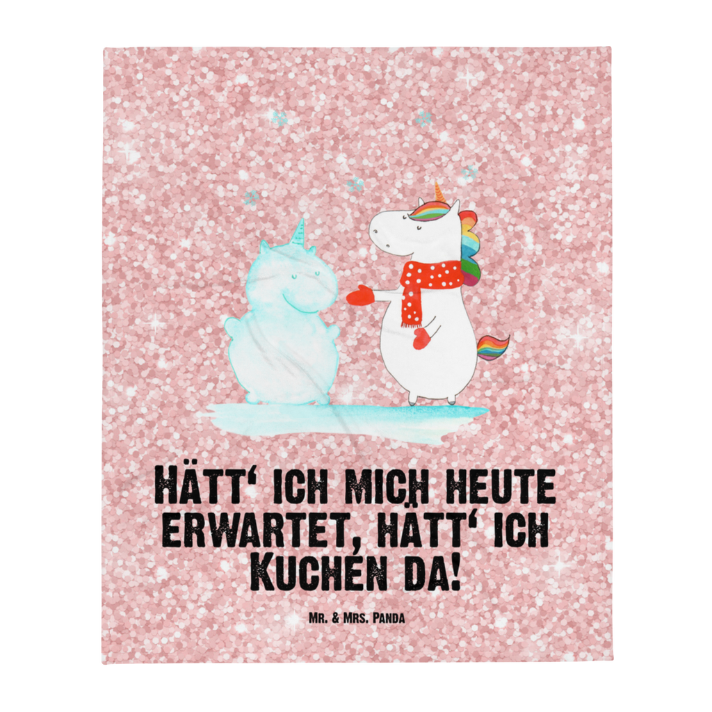 Babydecke Einhorn Schneemann Einhorn, Unicorn, Schneemann, Winter, Schnee, Kuchen, Weihnachten, kalt, Mütze, Handschuhe, X-Mas Babydecke, Babygeschenk, Geschenk Geburt, Babyecke Kuscheldecke, Krabbeldecke  Einhorn, Einhörner, Einhorn Deko, Pegasus, Unicorn