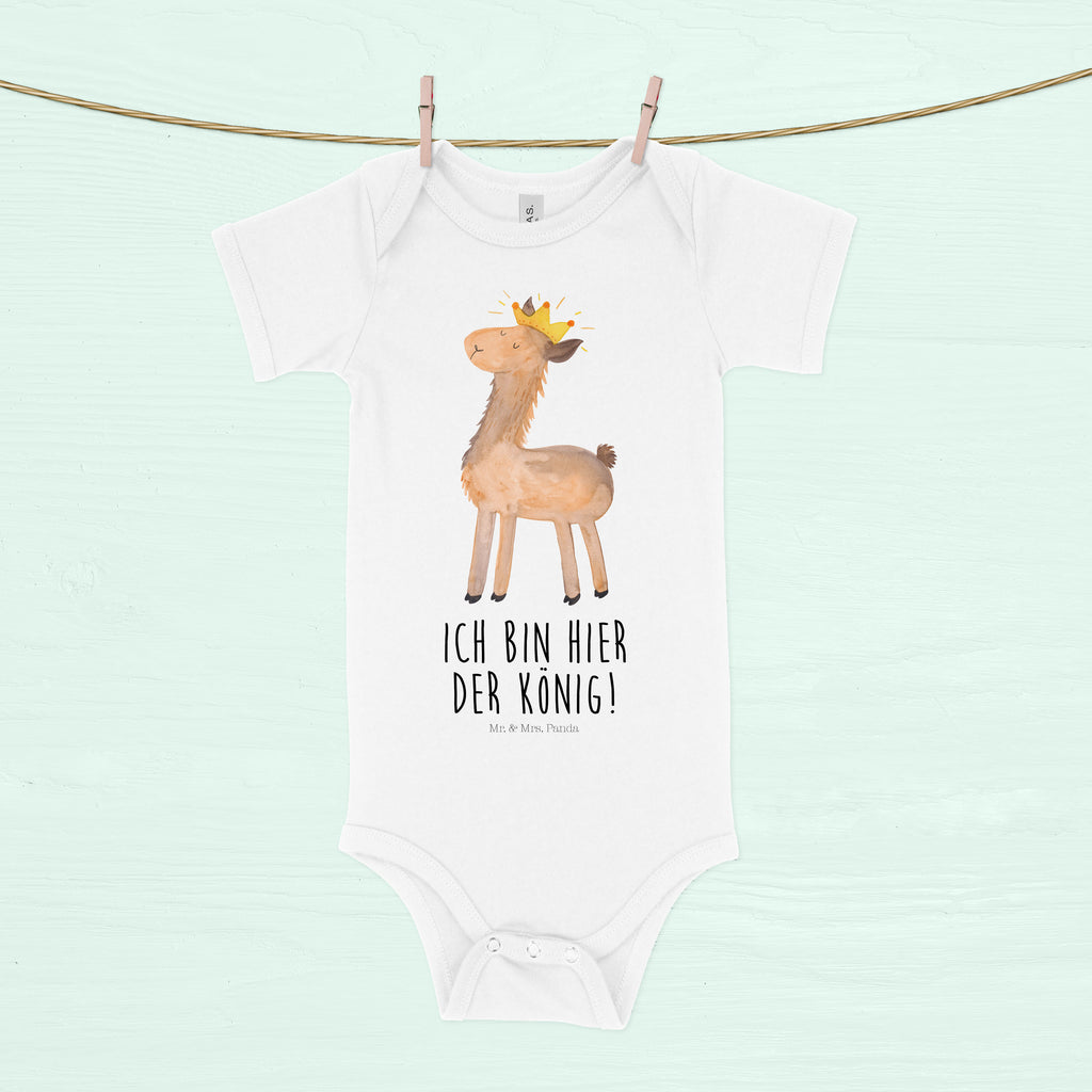 Organic Baby Body Lama König Babykleidung, Babystrampler, Strampler, Wickelbody, Baby Erstausstattung, Junge, Mädchen, Lama, Alpaka, Lamas, König, Königin, Freundin, Mama, Papa, Büro Kollege, Kollegin, Chef, Vorgesetzter, Abi, Abitur