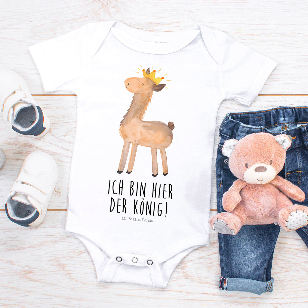 Organic Baby Body Lama König Babykleidung, Babystrampler, Strampler, Wickelbody, Baby Erstausstattung, Junge, Mädchen, Lama, Alpaka, Lamas, König, Königin, Freundin, Mama, Papa, Büro Kollege, Kollegin, Chef, Vorgesetzter, Abi, Abitur