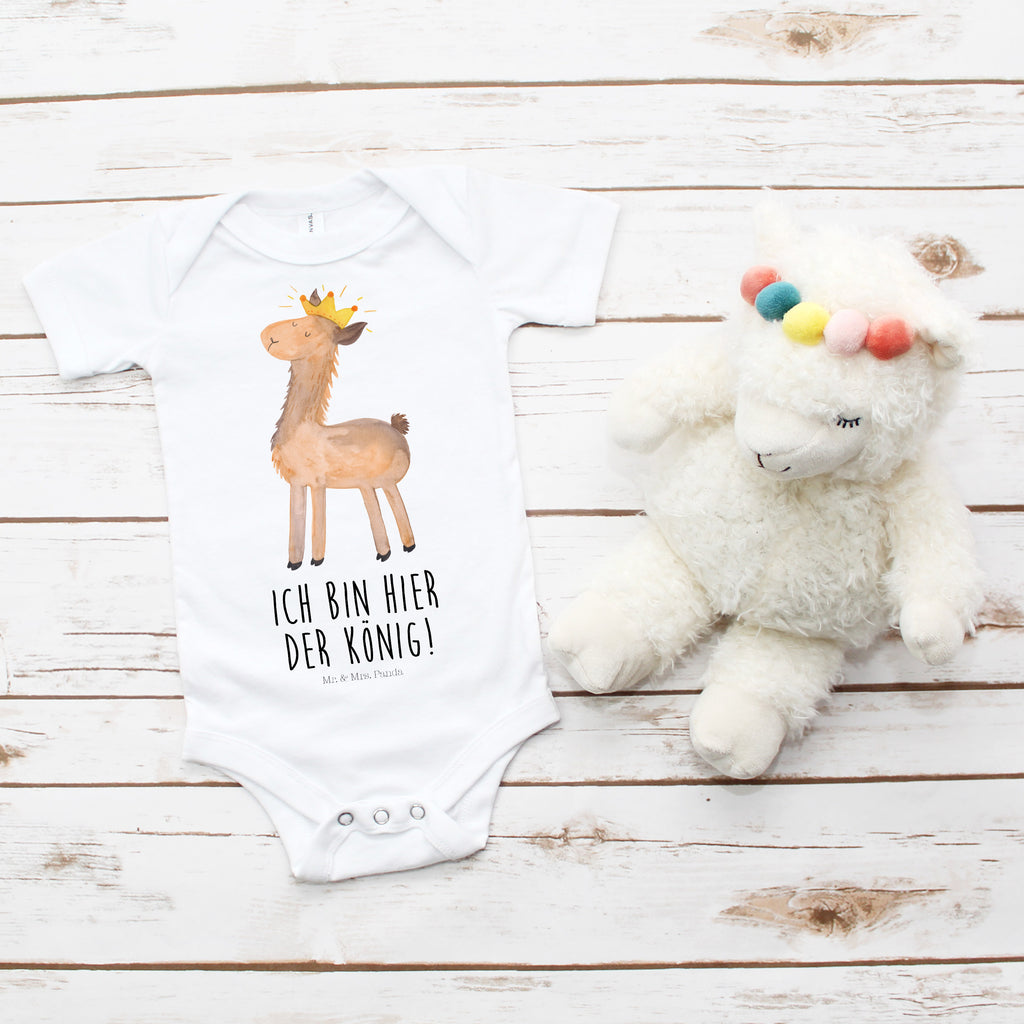 Organic Baby Body Lama König Babykleidung, Babystrampler, Strampler, Wickelbody, Baby Erstausstattung, Junge, Mädchen, Lama, Alpaka, Lamas, König, Königin, Freundin, Mama, Papa, Büro Kollege, Kollegin, Chef, Vorgesetzter, Abi, Abitur