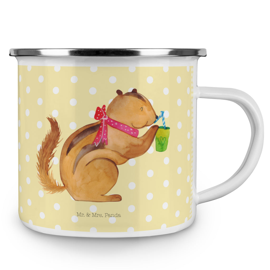 Camping Emaille Tasse Eichhörnchen Smoothie Campingtasse, Trinkbecher, Metalltasse, Outdoor Tasse, Emaille Trinkbecher, Blechtasse Outdoor, Emaille Campingbecher, Edelstahl Trinkbecher, Metalltasse für Camping, Kaffee Blechtasse, Camping Tasse Metall, Tiermotive, Gute Laune, lustige Sprüche, Tiere, Green Smoothies, Diät, Abnehmen, Streifenhörnchen, Eichhörnchen