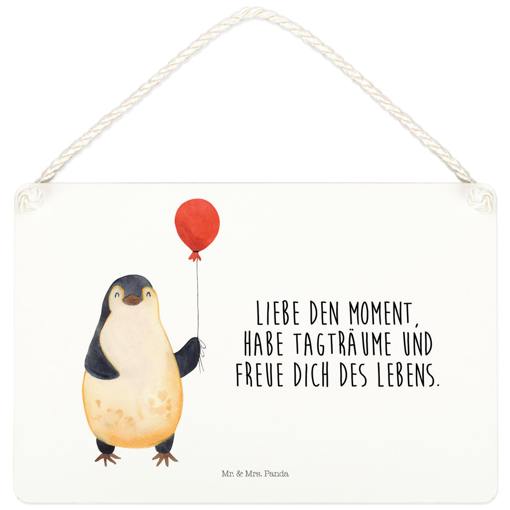 Deko Schild Pinguin Luftballon Pinguin, Pinguine, Luftballon, Tagträume, Lebenslust, Geschenk Freundin, Geschenkidee, beste Freundin, Motivation, Neustart, neues Leben, Liebe, Glück Schild, Türschild, Holzschild, Wandschild, Wanddeko  Pinguin