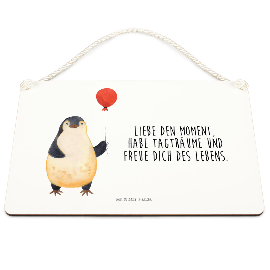 Deko Schild Pinguin Luftballon Pinguin, Pinguine, Luftballon, Tagträume, Lebenslust, Geschenk Freundin, Geschenkidee, beste Freundin, Motivation, Neustart, neues Leben, Liebe, Glück Schild, Türschild, Holzschild, Wandschild, Wanddeko  Pinguin
