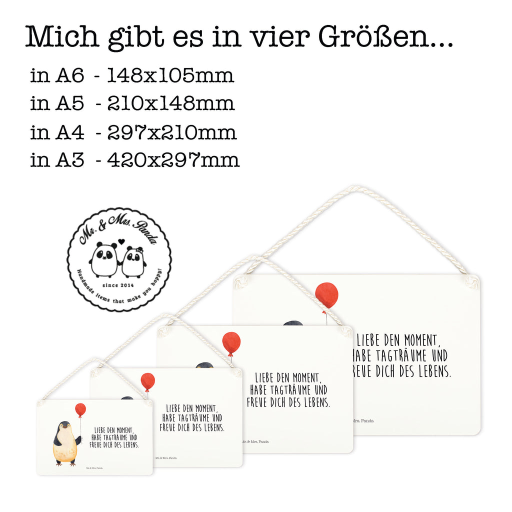 Deko Schild Pinguin Luftballon Pinguin, Pinguine, Luftballon, Tagträume, Lebenslust, Geschenk Freundin, Geschenkidee, beste Freundin, Motivation, Neustart, neues Leben, Liebe, Glück Schild, Türschild, Holzschild, Wandschild, Wanddeko  Pinguin
