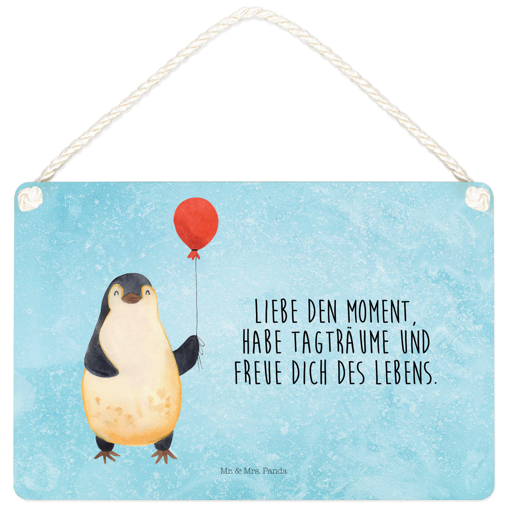 Deko Schild Pinguin Luftballon Pinguin, Pinguine, Luftballon, Tagträume, Lebenslust, Geschenk Freundin, Geschenkidee, beste Freundin, Motivation, Neustart, neues Leben, Liebe, Glück Schild, Türschild, Holzschild, Wandschild, Wanddeko  Pinguin