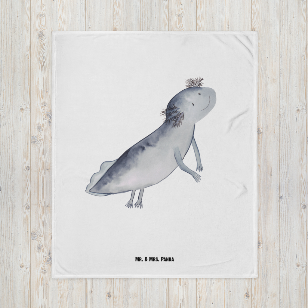 Babydecke Axolotl schwimmt Axolotl, Axolot, Schwanzlurch, Lurch, Lurche, Problem, Probleme, Lösungen, Motivation,  Babydecke, Babygeschenk, Geschenk Geburt, Babyecke Kuscheldecke, Krabbeldecke  Axolotl, Molch