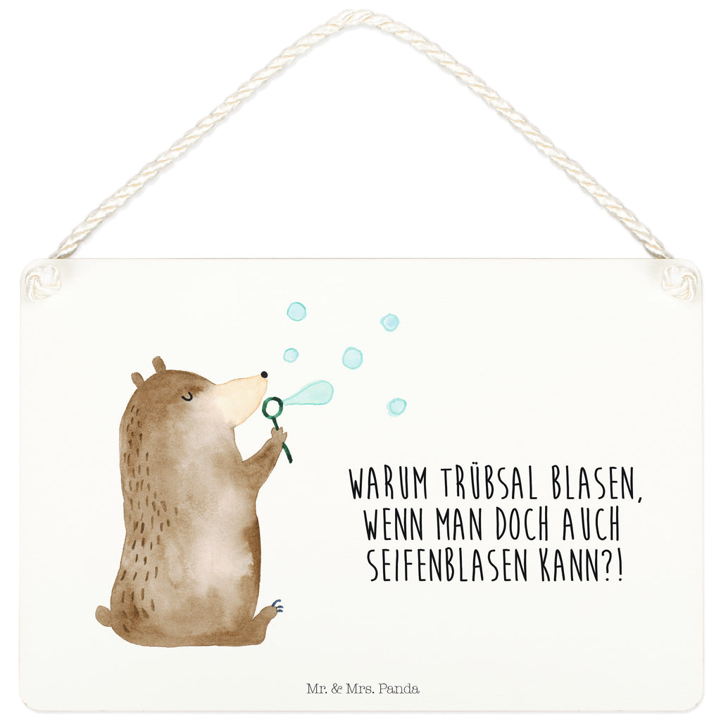 Deko Schild Bär Seifenblasen Seifenblasen Bär Lustig Sein Glücklich Traurig Happy Schild, Türschild, Holzschild, Wandschild, Wanddeko  Bär, Teddy, Teddybär