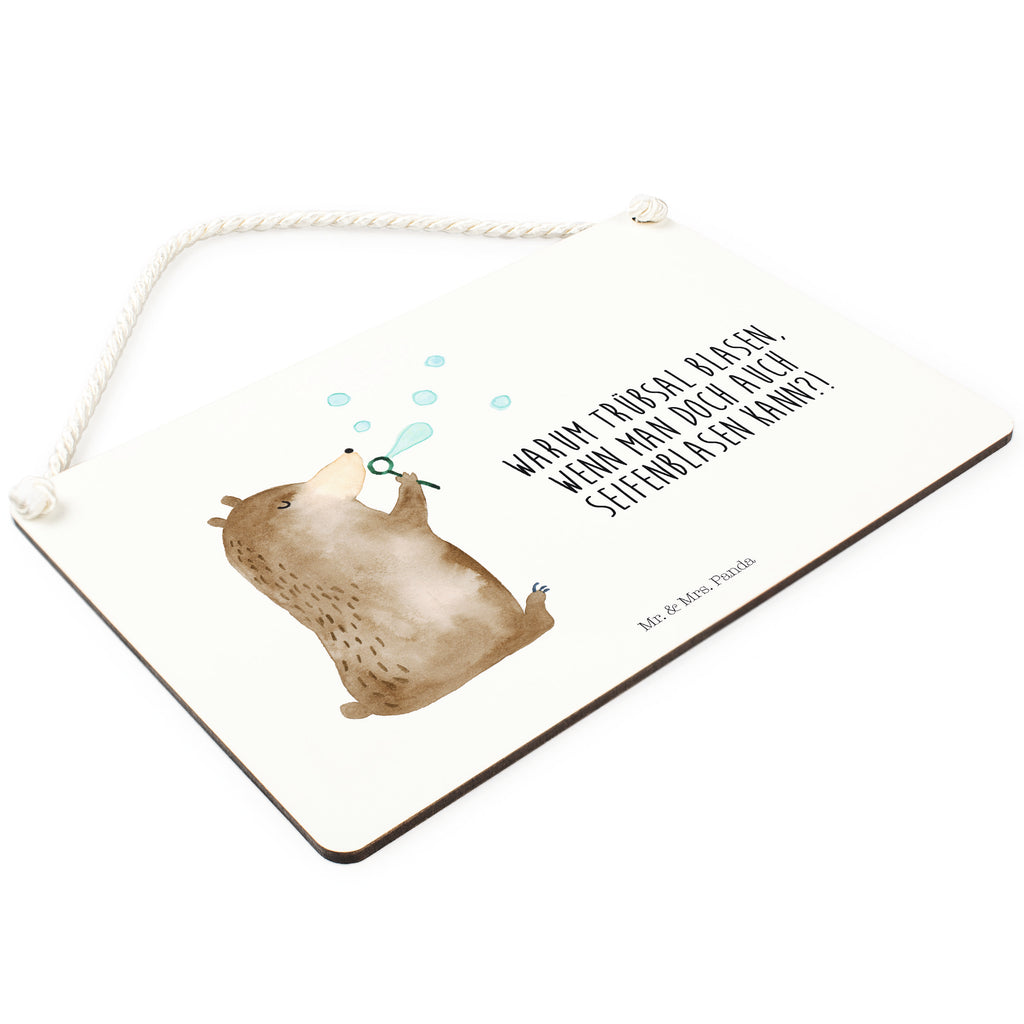 Deko Schild Bär Seifenblasen Seifenblasen Bär Lustig Sein Glücklich Traurig Happy Schild, Türschild, Holzschild, Wandschild, Wanddeko  Bär, Teddy, Teddybär