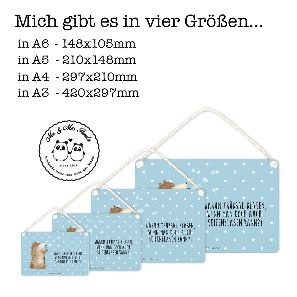 Deko Schild Bär Seifenblasen Seifenblasen Bär Lustig Sein Glücklich Traurig Happy Schild, Türschild, Holzschild, Wandschild, Wanddeko  Bär, Teddy, Teddybär