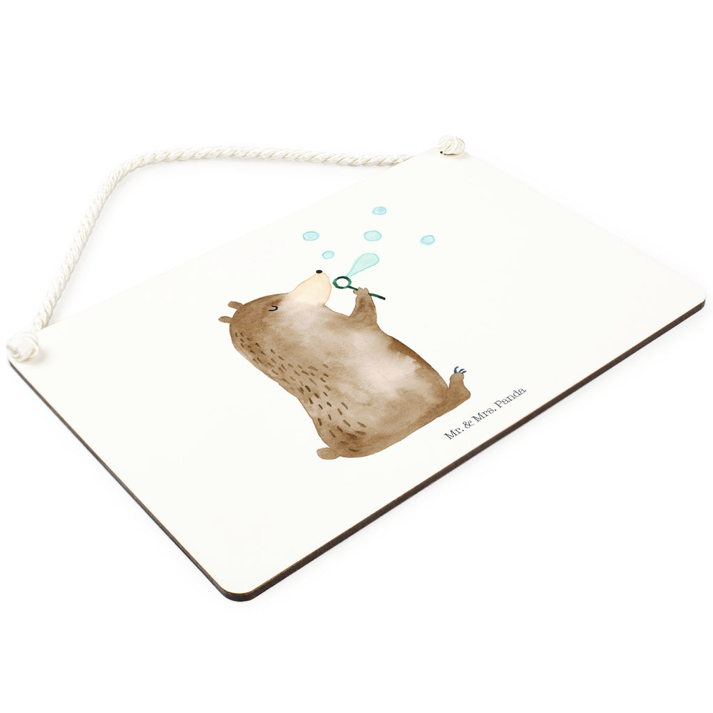 Deko Schild Bär Seifenblasen Seifenblasen Bär Lustig Sein Glücklich Traurig Happy Schild, Türschild, Holzschild, Wandschild, Wanddeko  Bär, Teddy, Teddybär