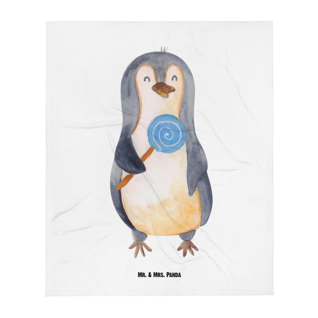 Babydecke Pinguin Lolli Pinguin, Pinguine, Lolli, Süßigkeiten, Blödsinn, Spruch, Rebell, Gauner, Ganove, Rabauke Babydecke, Babygeschenk, Geschenk Geburt, Babyecke Kuscheldecke, Krabbeldecke  Pinguin