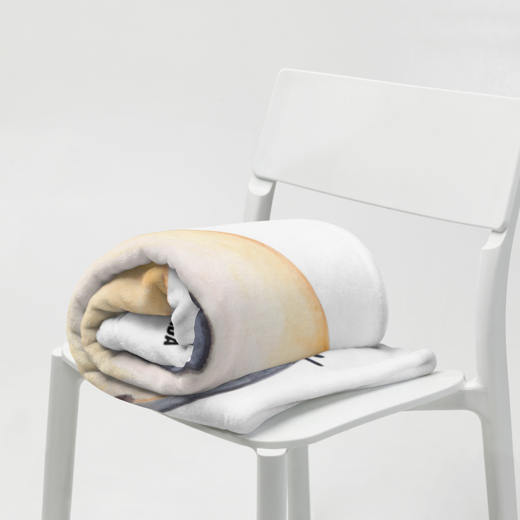 Babydecke Pinguin marschierend Pinguin, Pinguine, Frühaufsteher, Langschläfer, Bruder, Schwester, Familie	 Babydecke, Babygeschenk, Geschenk Geburt, Babyecke Kuscheldecke, Krabbeldecke  Pinguin