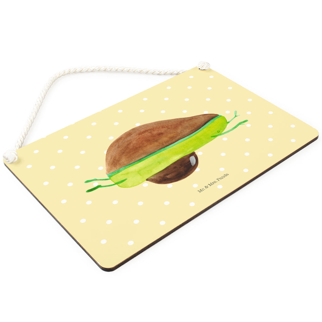 Dekoschild Avocado Yoga Avocado Yoga Vegan Schild, Türschild, Holzschild, Wandschild, Wanddeko  Avocado, Veggie, Vegan, Gesund