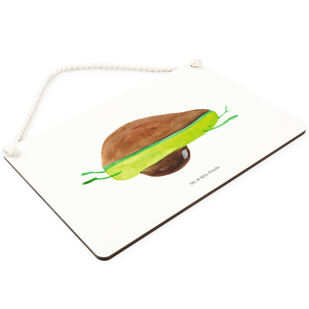 Dekoschild Avocado Yoga Avocado Yoga Vegan Schild, Türschild, Holzschild, Wandschild, Wanddeko  Avocado, Veggie, Vegan, Gesund