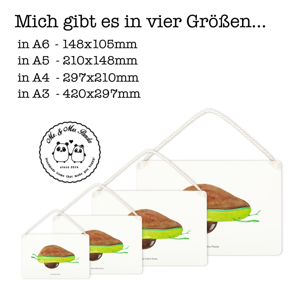 Dekoschild Avocado Yoga Avocado Yoga Vegan Schild, Türschild, Holzschild, Wandschild, Wanddeko  Avocado, Veggie, Vegan, Gesund