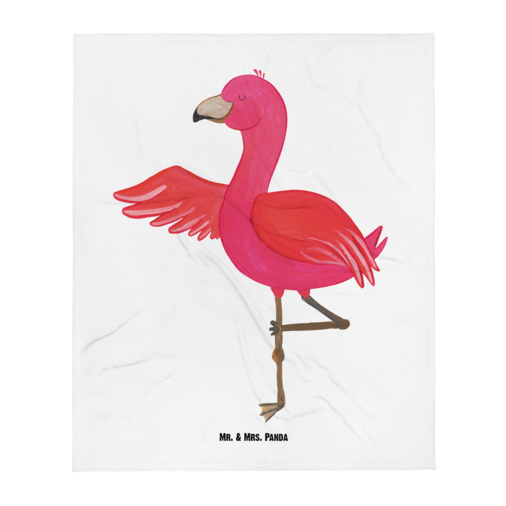 Babydecke Flamingo Yoga Flamingo, Vogel, Yoga, Namaste, Achtsamkeit, Yoga-Übung, Entspannung, Ärger, Aufregen, Tiefenentspannung Babydecke, Babygeschenk, Geschenk Geburt, Babyecke Kuscheldecke, Krabbeldecke  Flamingo