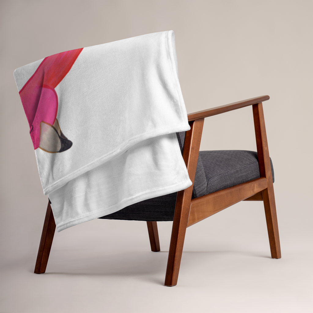 Babydecke Flamingo stolz Flamingo, stolz, Freude, Selbstliebe, Selbstakzeptanz, Freundin, beste Freundin, Tochter, Mama, Schwester, Babydecke, Babygeschenk, Geschenk Geburt, Babyecke Kuscheldecke, Krabbeldecke  Flamingo