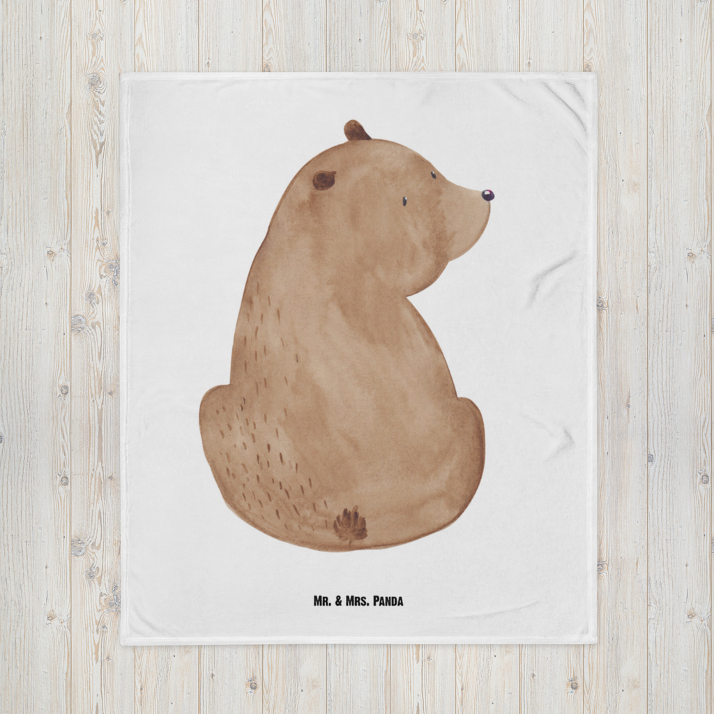 Babydecke Bär Schulterblick Bär, Selbstachtung, Weltansicht, Motivation, Bären, Bärenliebe, Weisheit  Babydecke, Babygeschenk, Geschenk Geburt, Babyecke Kuscheldecke, Krabbeldecke  Bär, Teddy, Teddybär