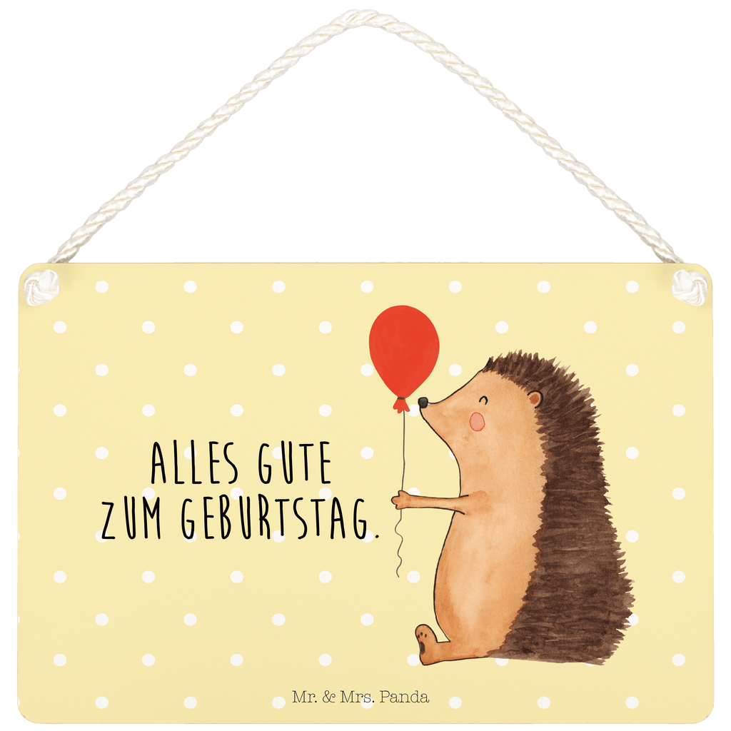 Deko Schild Igel mit Luftballon Igel, Geburtstag, Herzlichen Glückwunsch, Glückwunsch, Geburtstagskind, Ballon, Happy Birthday Schild, Türschild, Holzschild, Wandschild, Wanddeko  süße Tiermotive, gute Laune, lustige Sprüche, Tiere