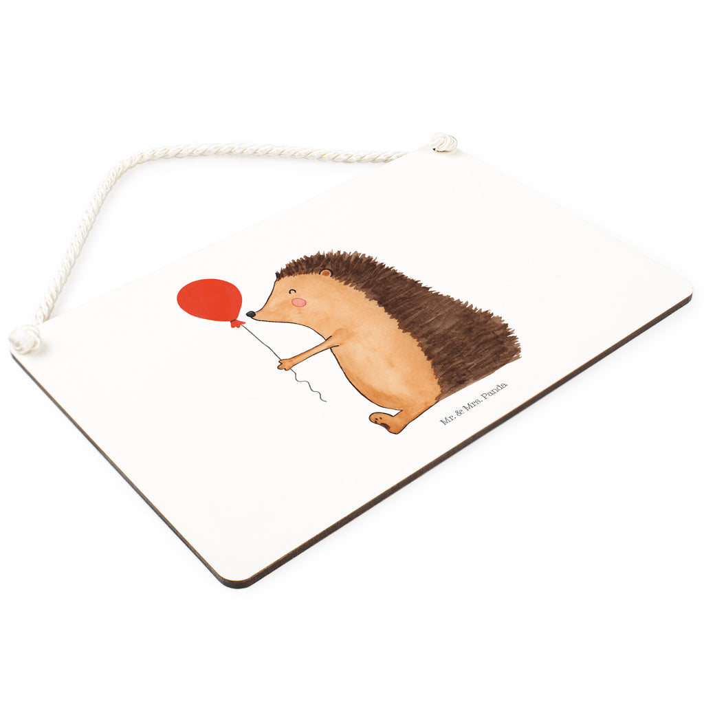 Deko Schild Igel mit Luftballon Igel, Geburtstag, Herzlichen Glückwunsch, Glückwunsch, Geburtstagskind, Ballon, Happy Birthday Schild, Türschild, Holzschild, Wandschild, Wanddeko  süße Tiermotive, gute Laune, lustige Sprüche, Tiere