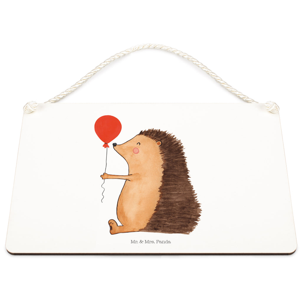 Deko Schild Igel mit Luftballon Igel, Geburtstag, Herzlichen Glückwunsch, Glückwunsch, Geburtstagskind, Ballon, Happy Birthday Schild, Türschild, Holzschild, Wandschild, Wanddeko  süße Tiermotive, gute Laune, lustige Sprüche, Tiere