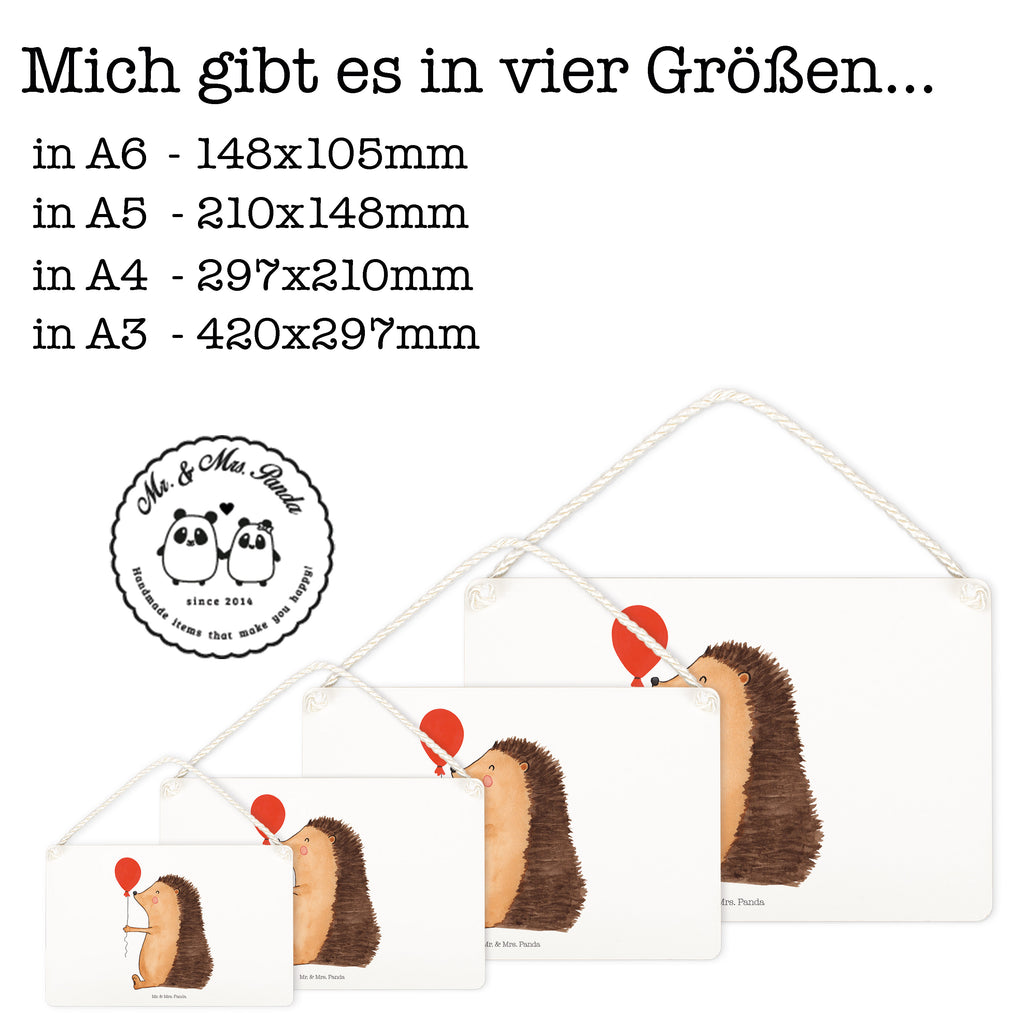 Deko Schild Igel mit Luftballon Igel, Geburtstag, Herzlichen Glückwunsch, Glückwunsch, Geburtstagskind, Ballon, Happy Birthday Schild, Türschild, Holzschild, Wandschild, Wanddeko  süße Tiermotive, gute Laune, lustige Sprüche, Tiere
