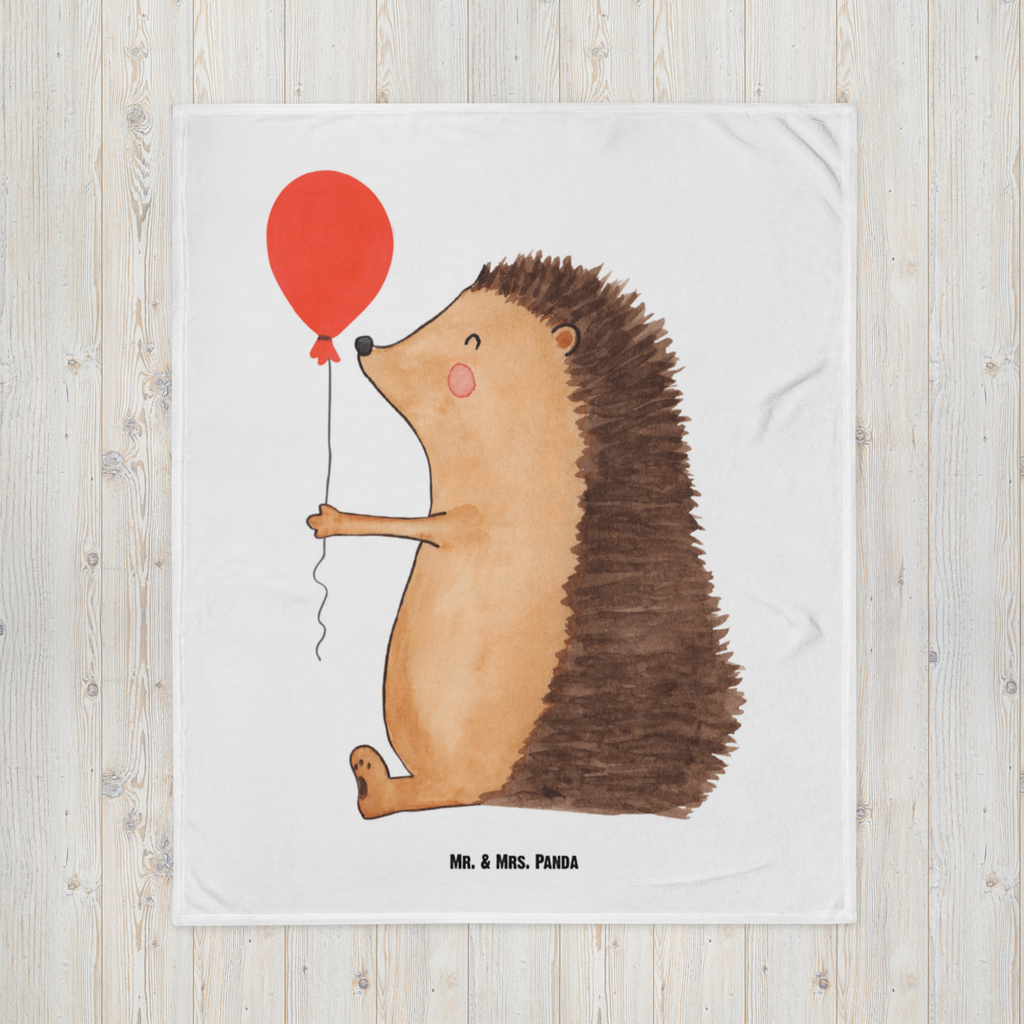 Babydecke Igel mit Luftballon Igel, Geburtstag, Herzlichen Glückwunsch, Glückwunsch, Geburtstagskind, Ballon, Happy Birthday Babydecke, Babygeschenk, Geschenk Geburt, Babyecke Kuscheldecke, Krabbeldecke  süße Tiermotive, gute Laune, lustige Sprüche, Tiere