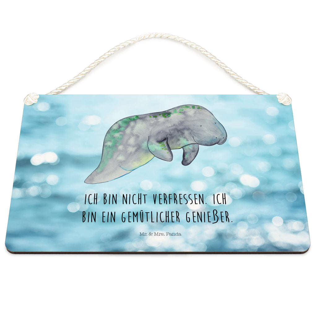 Deko Schild Seekuh chillt Seekuh, Seekühe, Diät, Abnehmen, Zucker, Diätwahn, Essen, Süßigkeiten Schild, Türschild, Holzschild, Wandschild, Wanddeko  Meerestiere, Meer, Urlaub