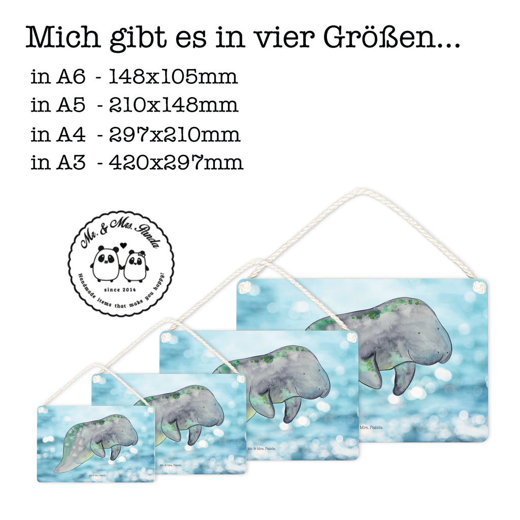 Deko Schild Seekuh chillt Seekuh, Seekühe, Diät, Abnehmen, Zucker, Diätwahn, Essen, Süßigkeiten Schild, Türschild, Holzschild, Wandschild, Wanddeko  Meerestiere, Meer, Urlaub