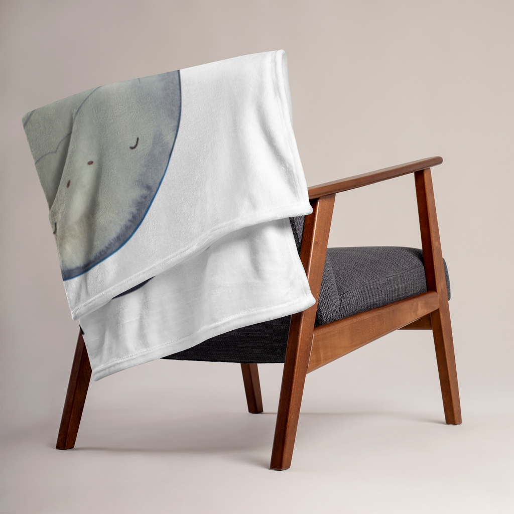 Babydecke Seekuh happy Seekuh, Seekühe, Selbstliebe, Respekt, Neuanfang, Neustart, Achtsamkeit, Zufrieden, Liebeskummer, Freundin	 Babydecke, Babygeschenk, Geschenk Geburt, Babyecke Kuscheldecke, Krabbeldecke  Meerestiere, Meer, Urlaub