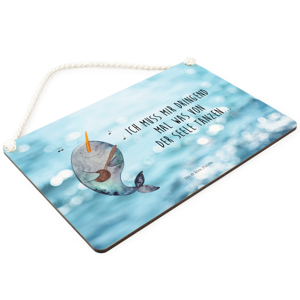 Deko Schild Narwal Gitarre Narwal, Wal, Tanzen, Probleme, Problemlösung, Frust, Gespräche, Gitarre Schild, Türschild, Holzschild, Wandschild, Wanddeko  Meerestiere, Meer, Urlaub