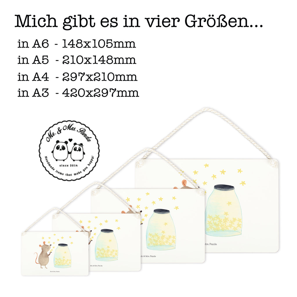 Dekoschild Maus Sterne Maus, Sterne, Wunsch,Kind, Taufe, Taufgeschenk, Geburt, Schwangerschaft, erstes Kind, Kindergeburtstag, Geburtstag, Hoffnung, Träume Schild, Türschild, Holzschild, Wandschild, Wanddeko  süße Tiermotive, gute Laune, lustige Sprüche, Tiere