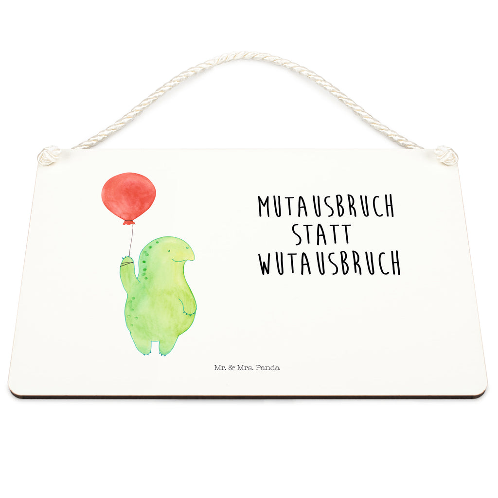 Deko Schild Schildkröte Luftballon Schildkröte, Schildkröten, Mutausbruch, Motivation, Motivationsspruch Schild, Türschild, Holzschild, Wandschild, Wanddeko  Schildkröte